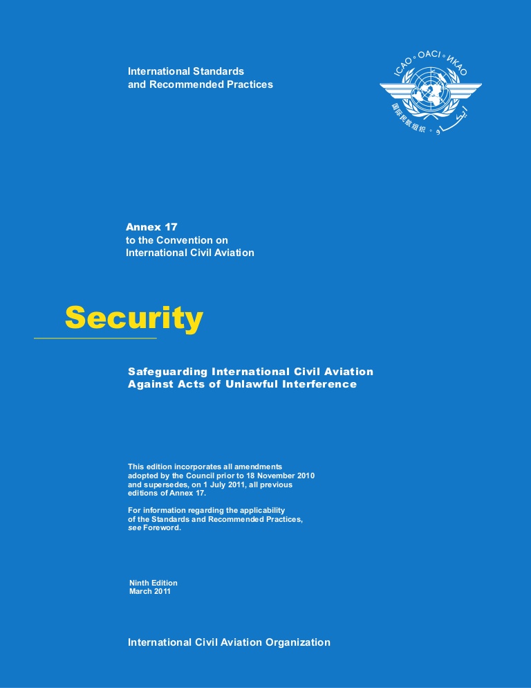 icao security manual annex 17 pdf